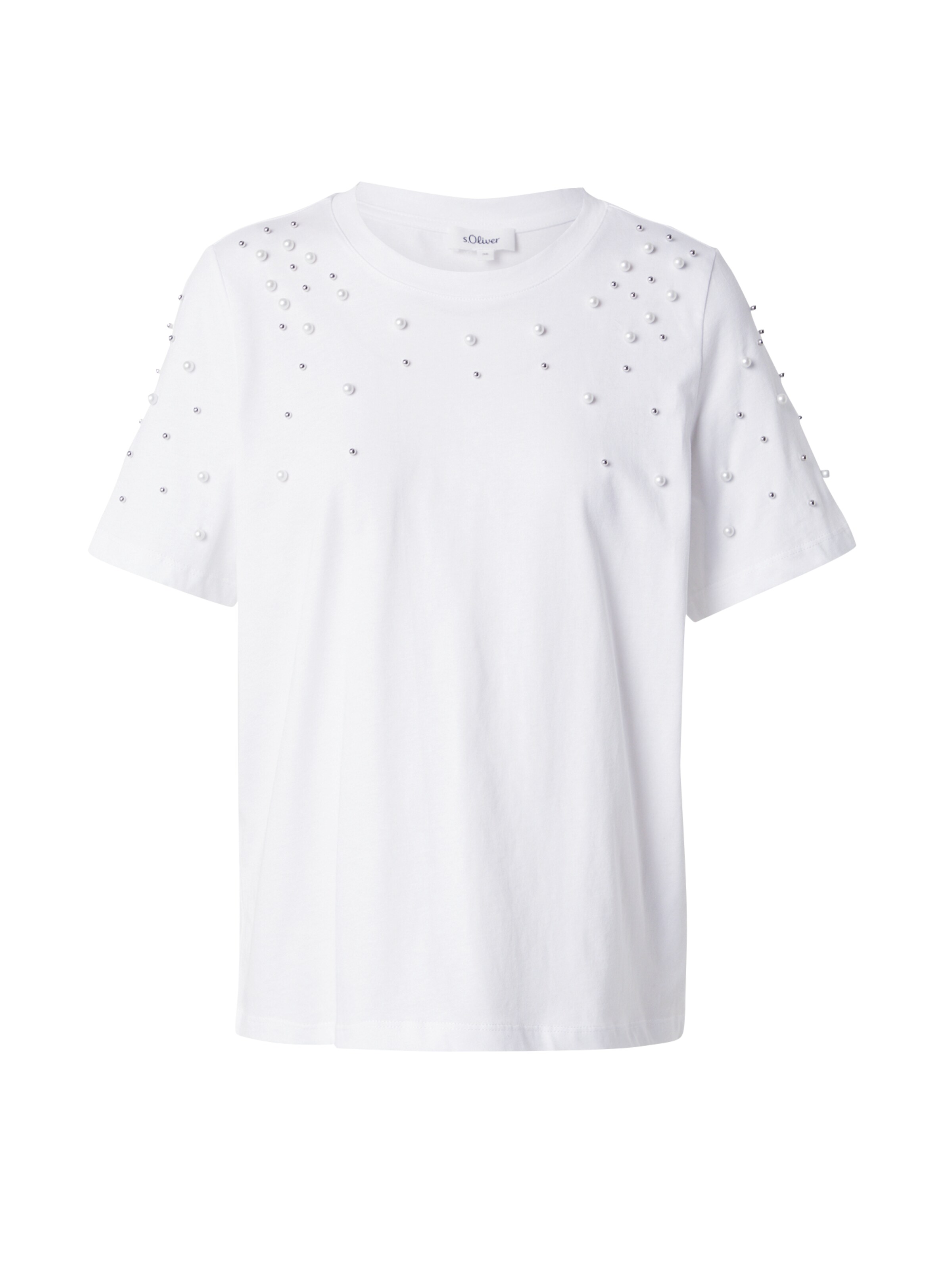 s.Oliver Koszulka w kolorze biały: przód