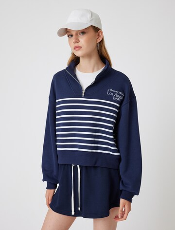 Koton Sweatshirt in Blue: front
