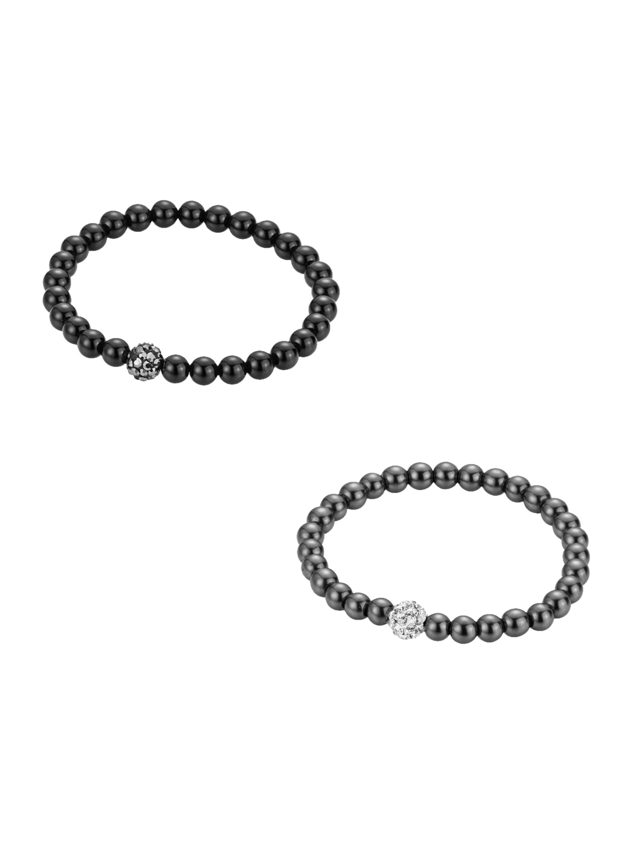 Smart Jewel Bracelet in Grey: front