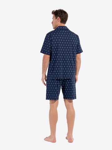 HOM Pyjama kort ' Indio ' in Blauw
