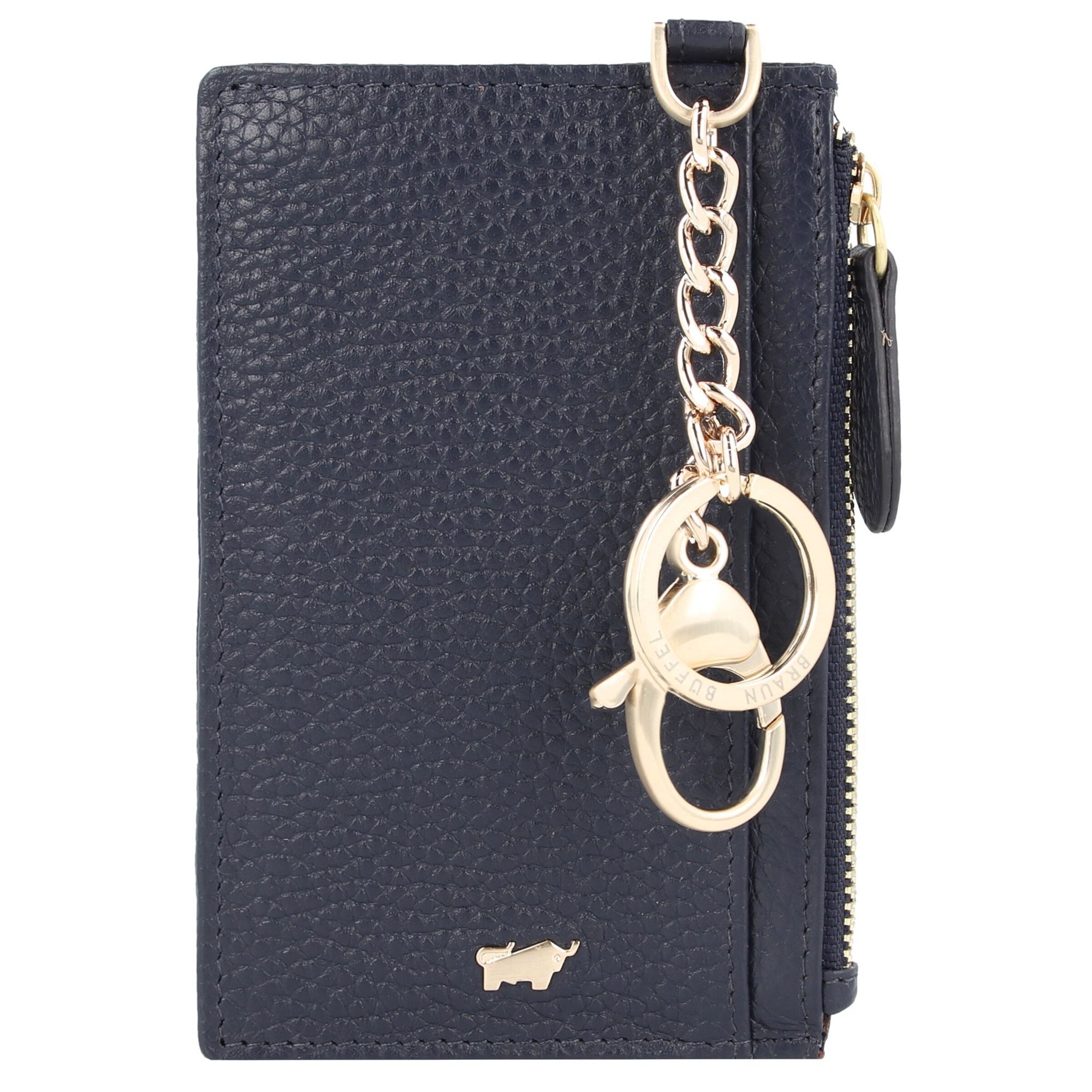 Porte-clés 'Asti' Braun Büffel en bleu