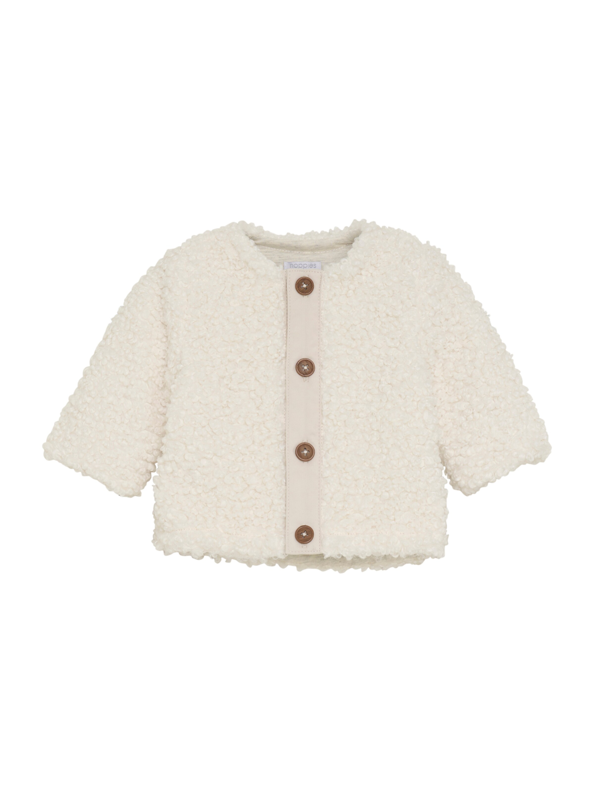 Noppies Between-season jacket 'Sneads' in White: front