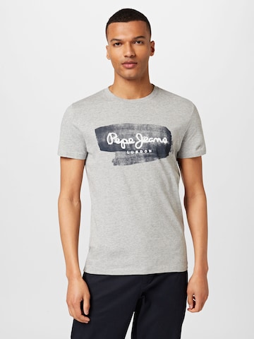 Pepe Jeans T-Shirt 'Seth' in Grau: predná strana