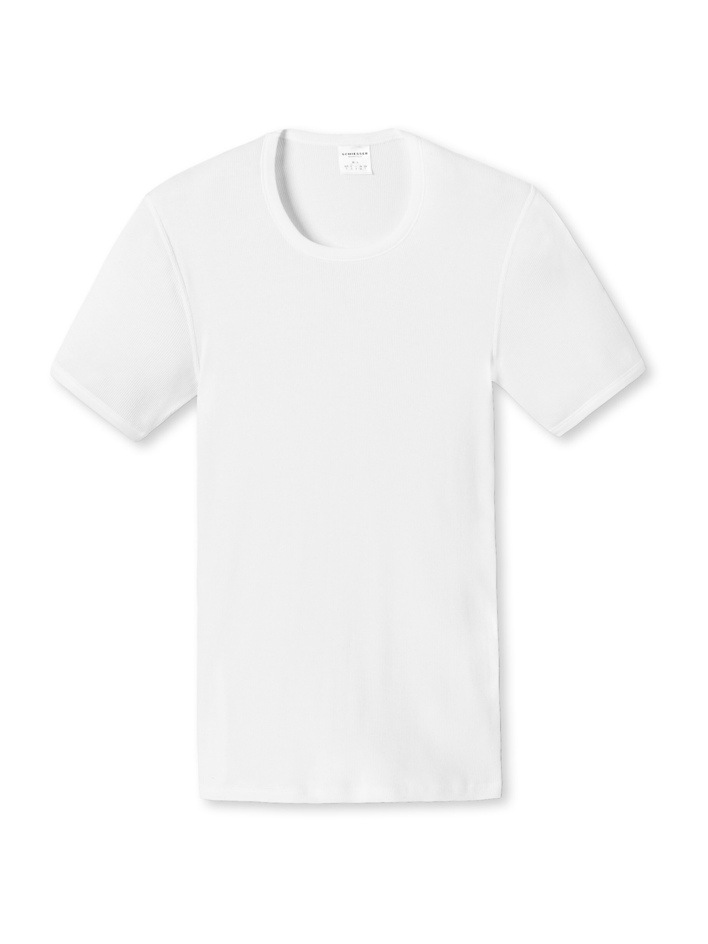 SCHIESSER Unterhemd in Weiß: Vorderseite