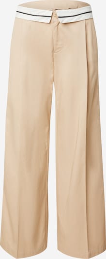 Monki Laskoshousut 'Cayenne' värissä beige, Tuotenäkymä