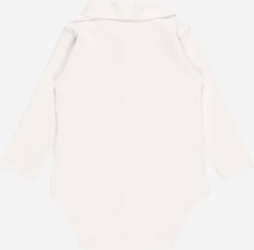 Tutina / body per bambino di KNOT in bianco