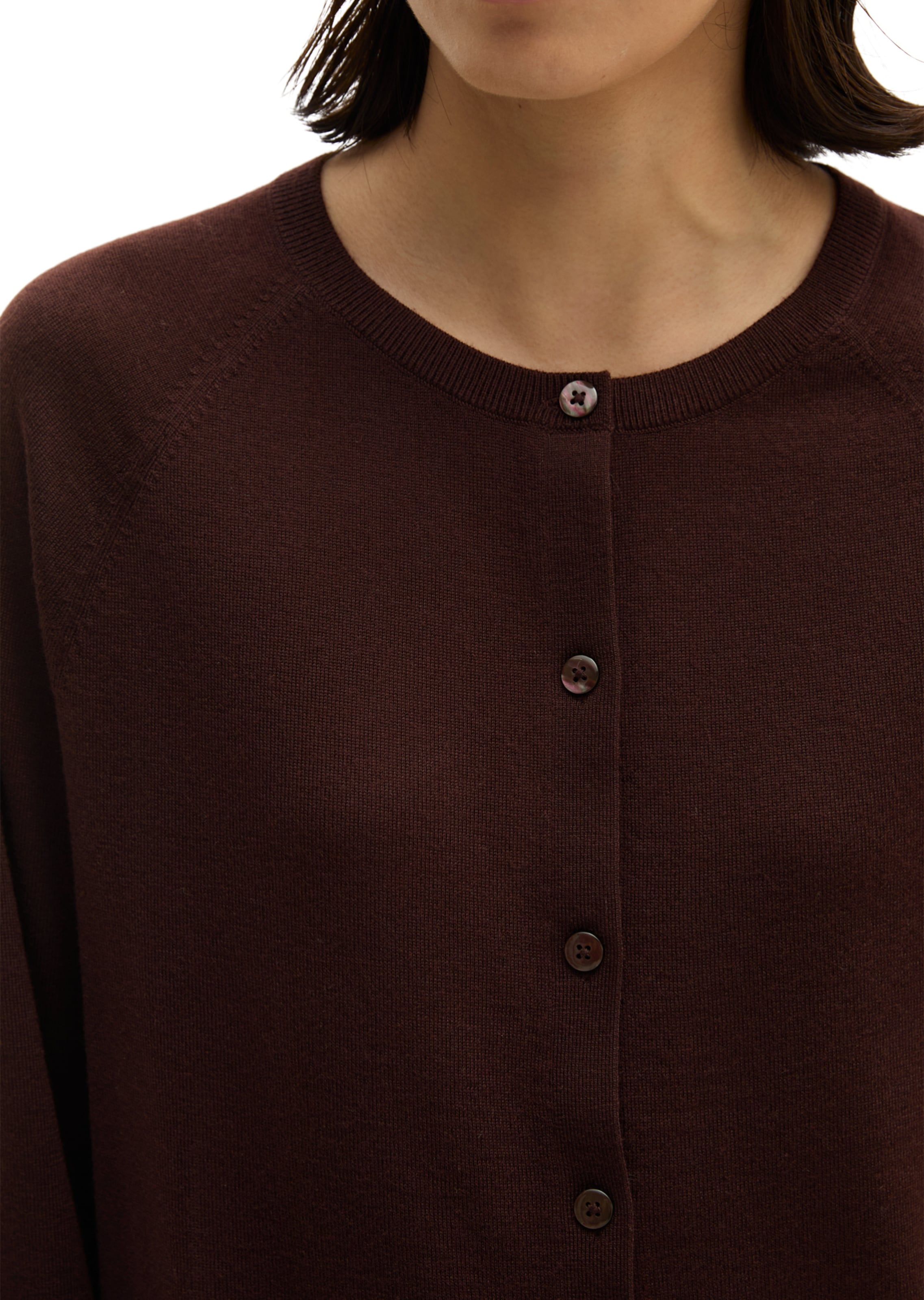 Marc O'Polo Knit cardigan in Brown