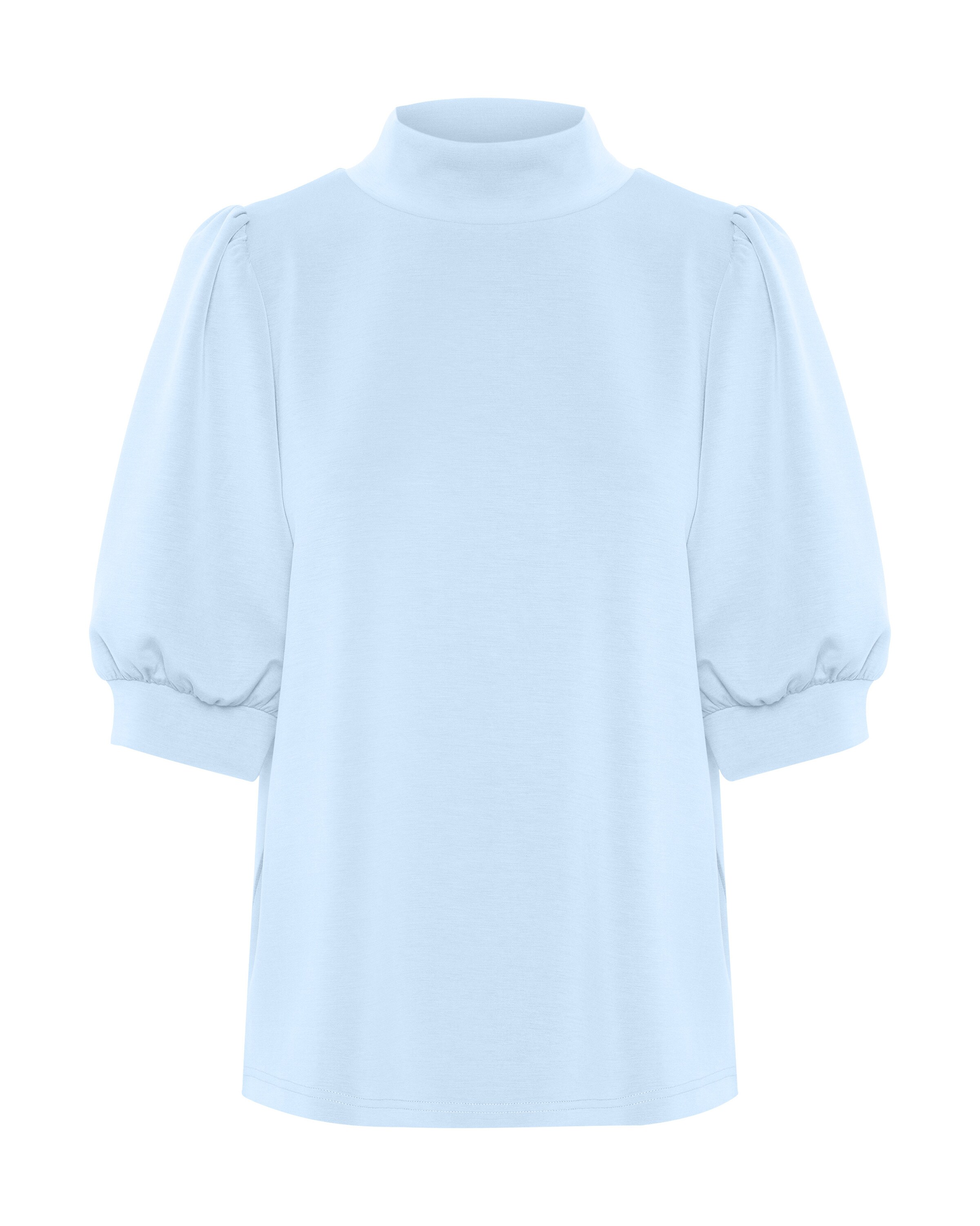 My Essential Wardrobe Bluse in Blau: Vorderseite