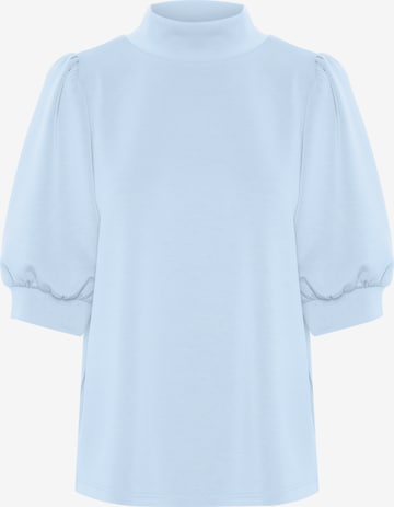 My Essential Wardrobe Blouse in Blue: front