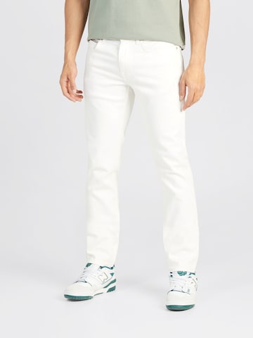 TOMMY HILFIGER - Regular Calças de ganga 'Denton' em branco: frente