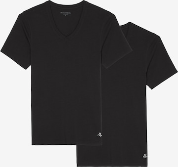 Maillot de corps 'Essentials' Marc O'Polo en noir : devant