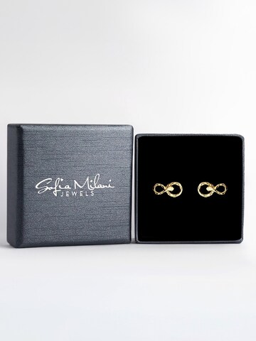 Sofia Milani Ohrringe 'Snake'‌‌‌‌ in Gold