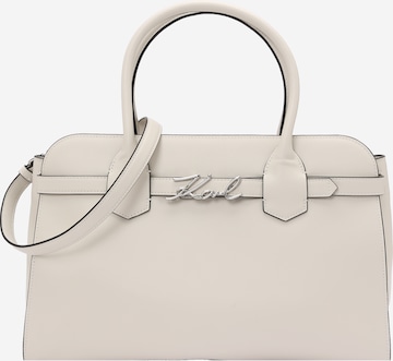 balta Karl Lagerfeld Rankinė: priekis