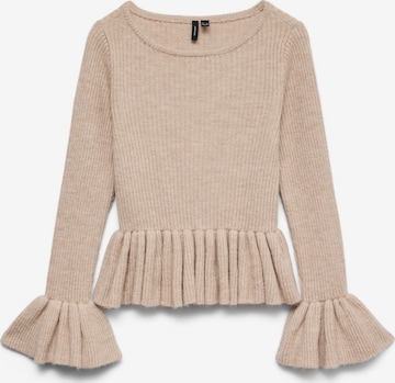 VERO MODA Pullover 'VMGeorgia' i beige: forside