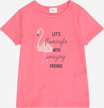 s.Oliver Shirt in Pink: front