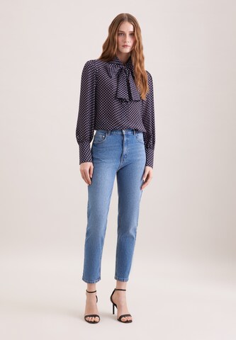 Chemisier 'Ausgestellte' SEIDENSTICKER en bleu