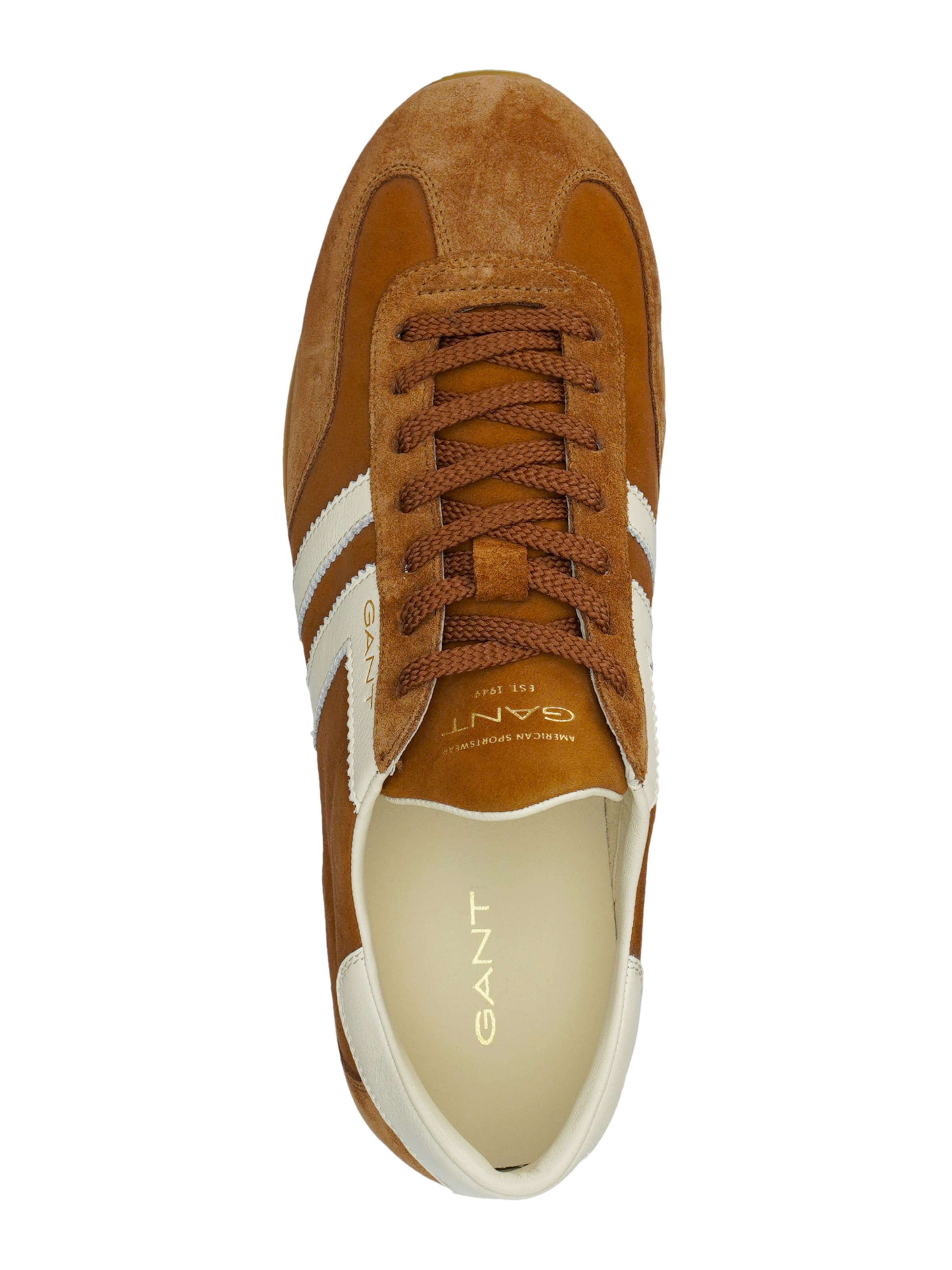 brūns GANT Zemie brīvā laika apavi 'Spearclub'