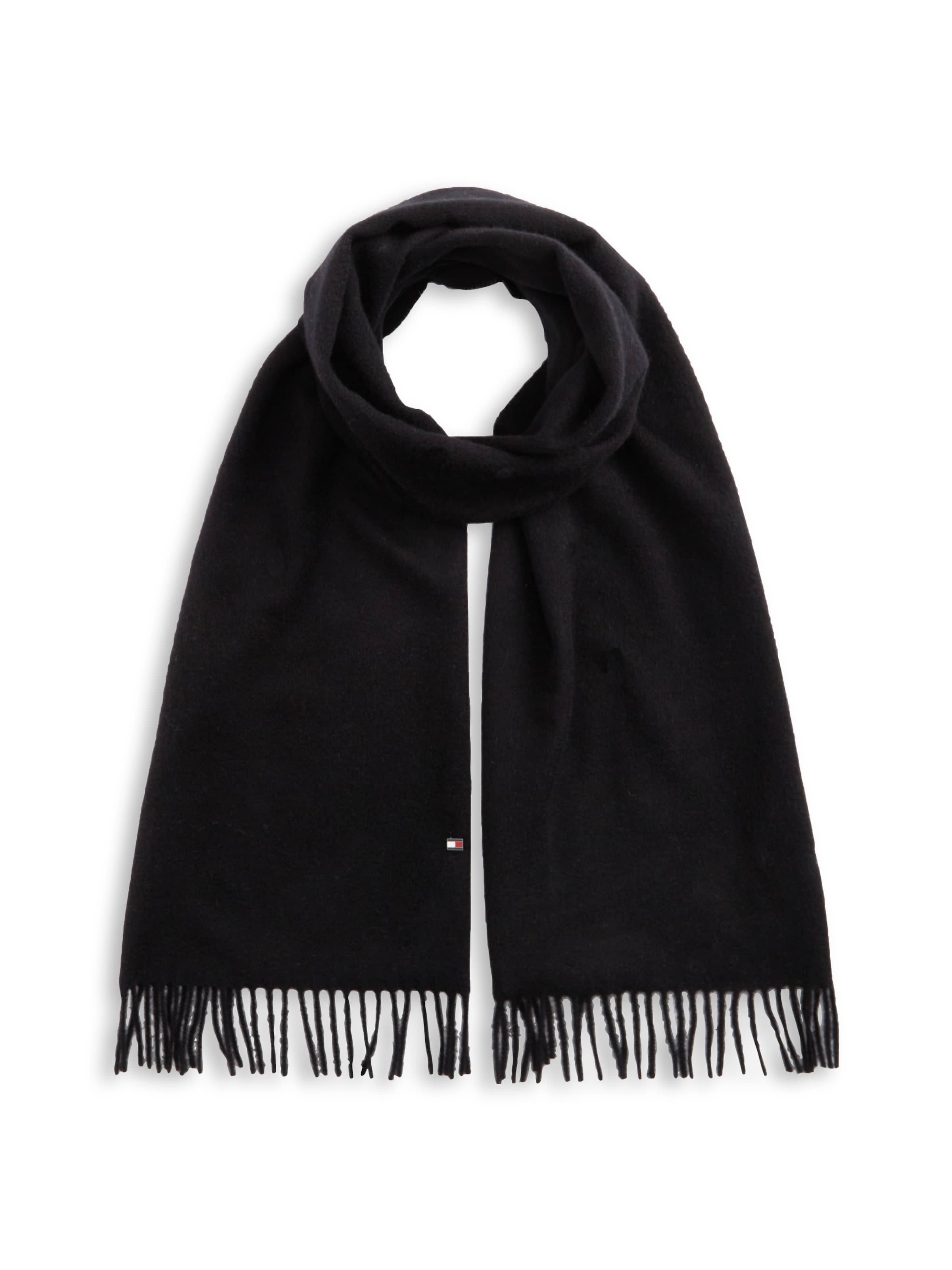 Sciarpa di TOMMY HILFIGER in nero: frontale