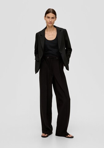 s.Oliver BLACK LABEL Top in Zwart