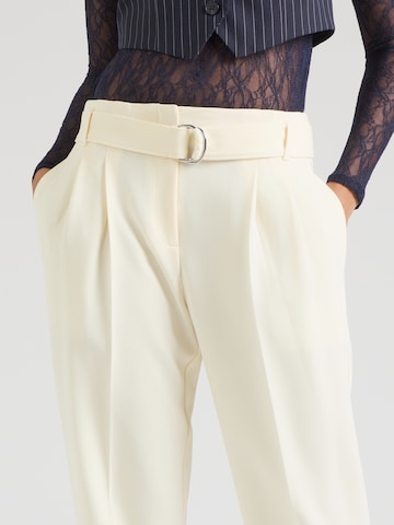 BOSS Regular Laskoshousut 'Tecarinah' värissä beige