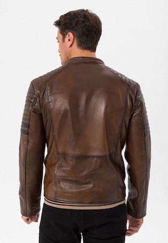 Veste mi-saison Jimmy Sanders en marron