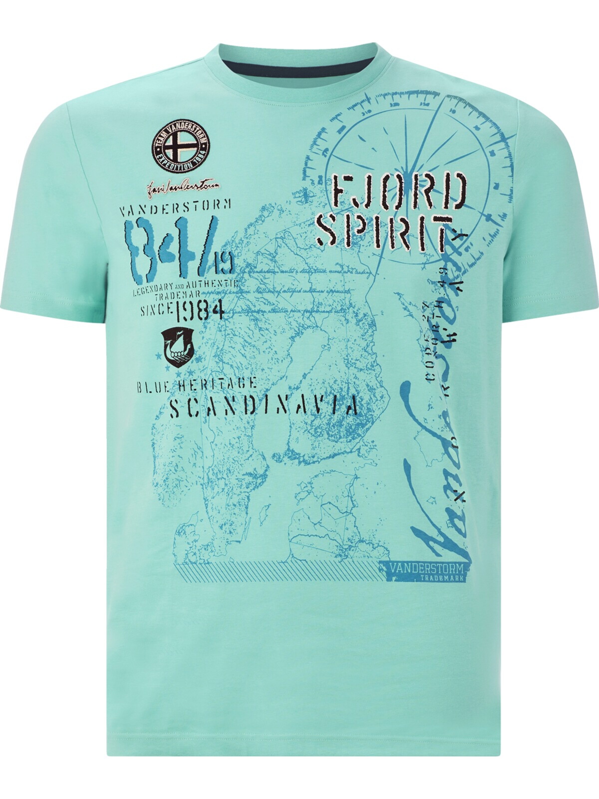 Jan Vanderstorm Shirt 'Dominik' in Green: front