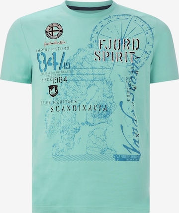 Jan Vanderstorm T-Shirt 'Dominik' in Grün: Vorderseite