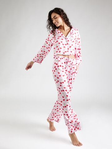 Hunkemöller - Pantalón de pijama en rosa
