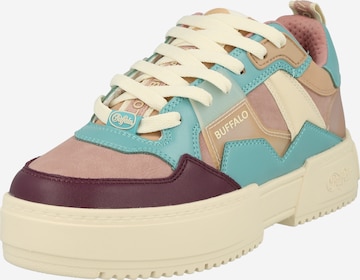 Sneaker bassa di BUFFALO in verde: frontale