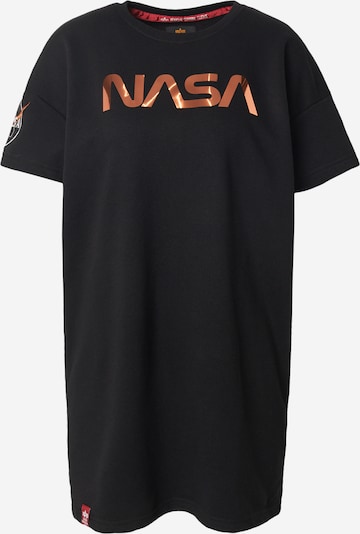 Marškinėliai 'NASA' iš ALPHA INDUSTRIES, spalva – Auksas / oranžinė / juoda / balta, Prekių apžvalga