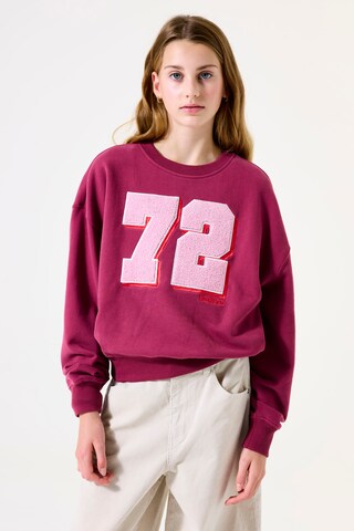 GARCIA Sweatshirt in Pink: front