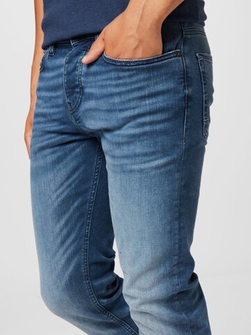 Tapered Jeans 'Taber' di BOSS Orange in blu