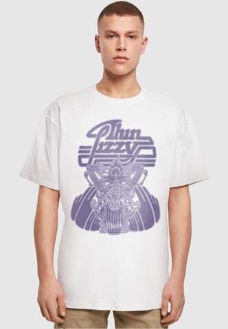 T-Shirt 'Thin Lizzy - Rocker Infill' Merchcode en blanc : devant