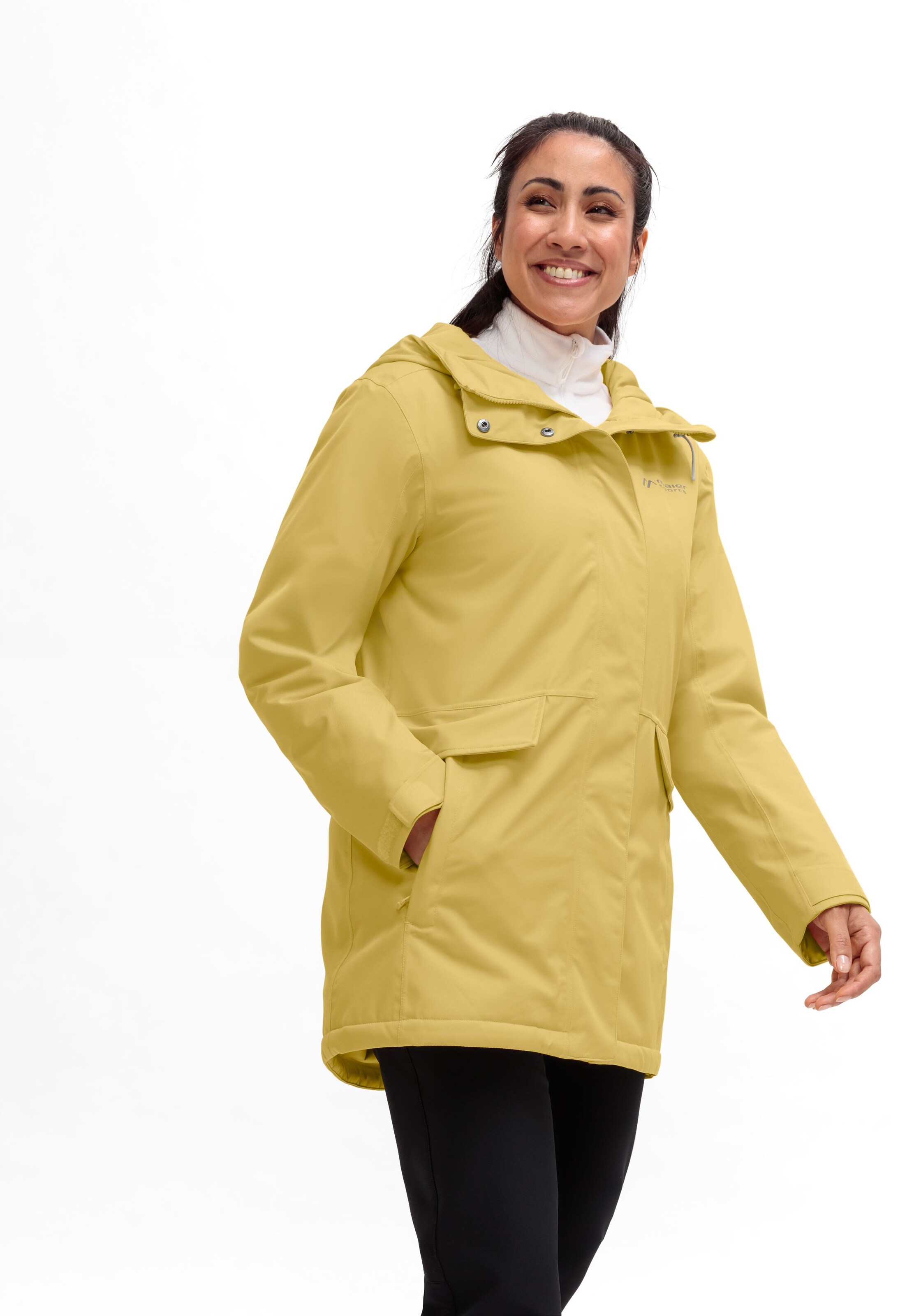 Maier Sports Athletic Jacket in Yellow