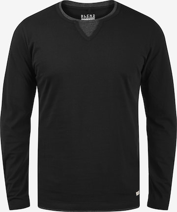 BLEND Shirt 'Leonas' in Zwart: voorkant