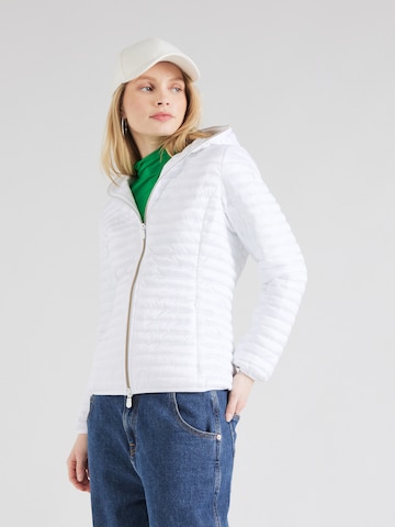 SAVE THE DUCK Prehodna jakna 'ALEXA' | bela barva: sprednja stran