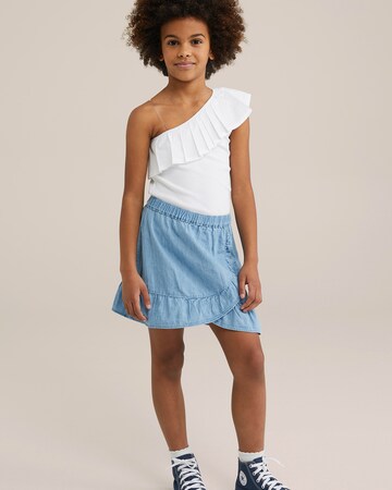 WE Fashion Skirt in Blue