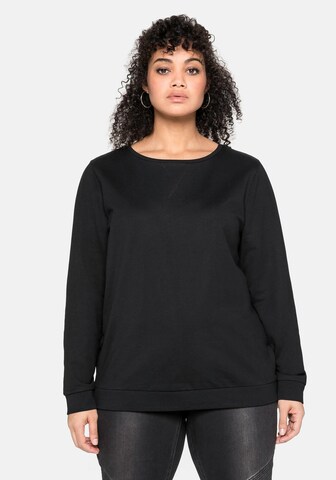 SHEEGO Sweatshirt in Black: front