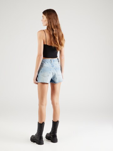 TOPSHOP Regular Shorts in Blau