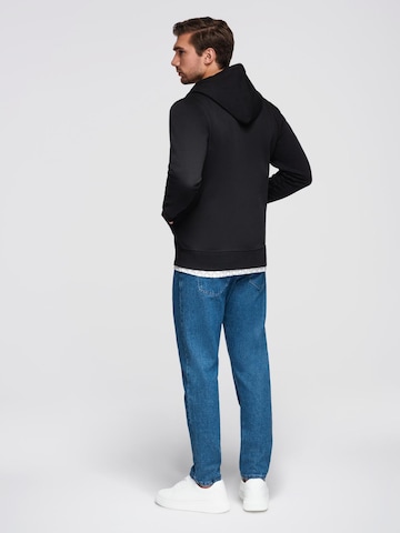 Sweat-shirt Ombre en noir