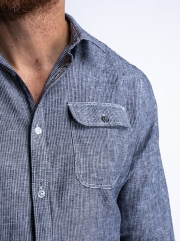 Regular fit Camicia di Petrol Industries in blu