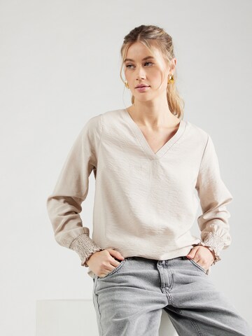 ABOUT YOU T-shirt 'Antonie' i beige: framsida