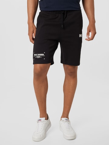 HELLY HANSEN Normalny krój Spodnie sportowe 'MOVE' w kolorze czarny: przód