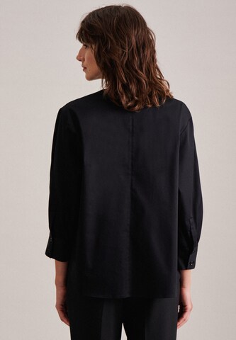 SEIDENSTICKER Blouse 'Schwarze Rose' in Black