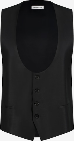 Prestije Suit Vest in Black: front