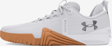 UNDER ARMOUR Athletic Shoes 'TriBase Reign 6' in White: front