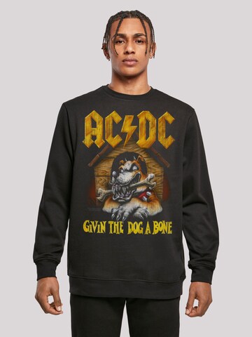 F4NT4STIC Sweatshirt in Zwart: voorkant