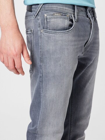 Pepe Jeans Slimfit Jeans 'STANLEY' in Grau