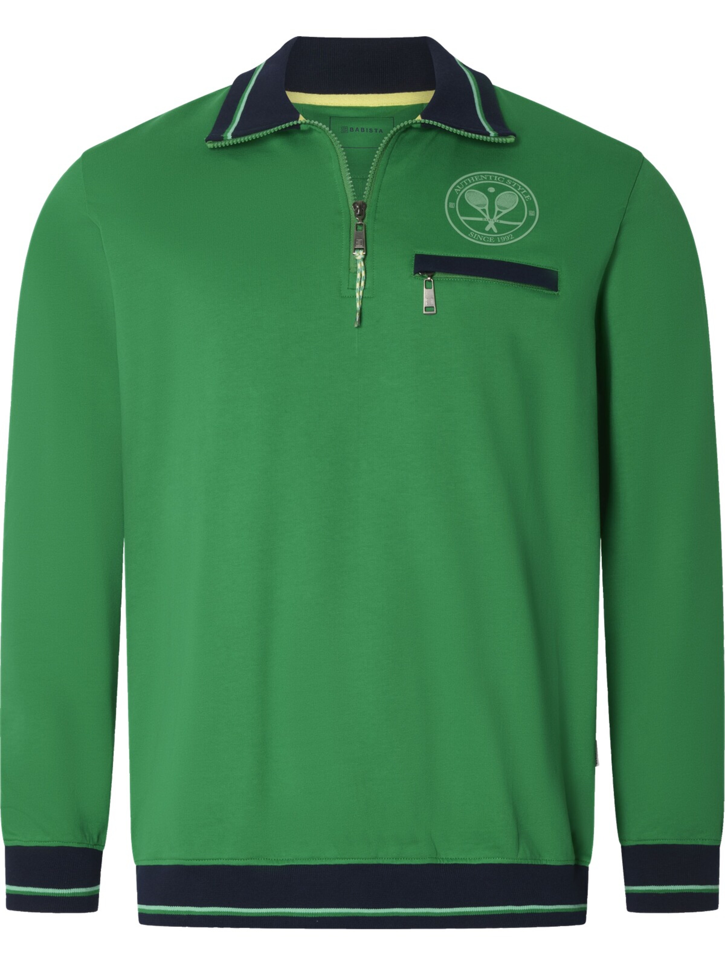 BABISTA Sweatshirt 'Langio' in Green: front