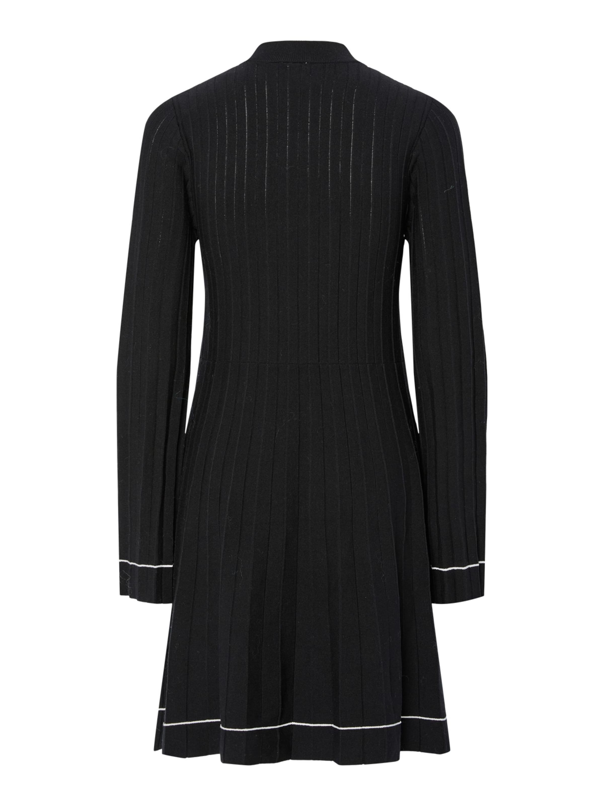 YAS - Vestido de punto 'YASPlema' en negro